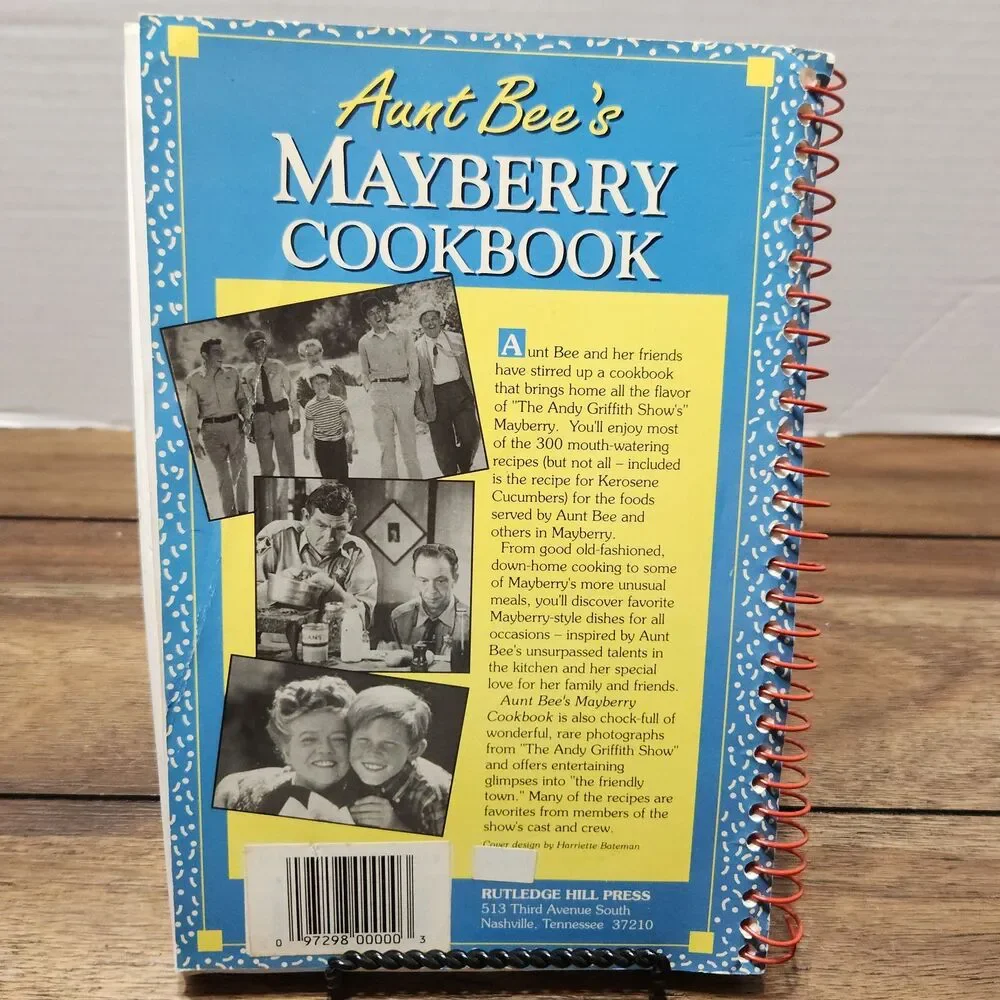 Vintage Aunt Bee's Mayberry Cookbook 1991